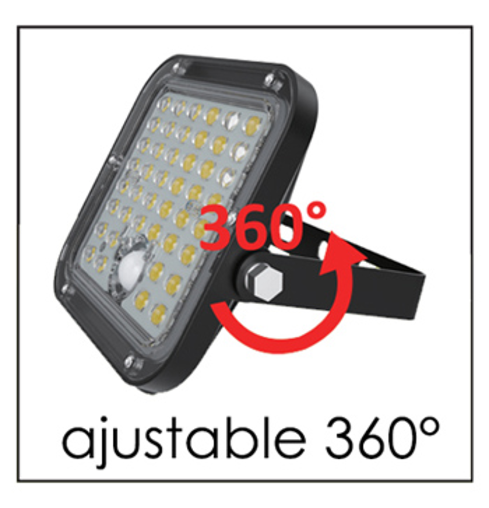 Projecteur solaire 60W